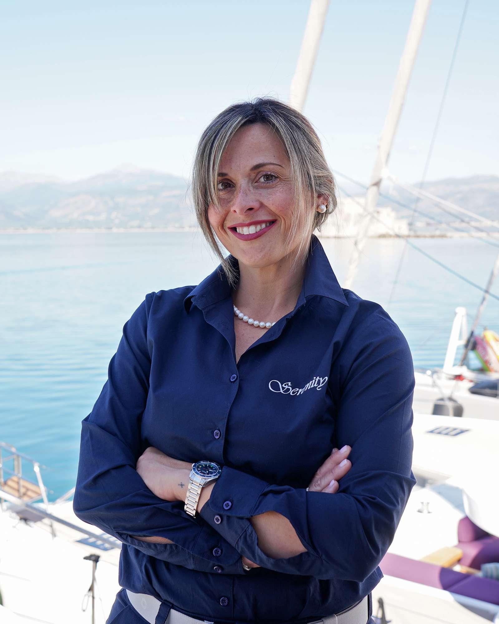 Captain Vasiliki Paziana