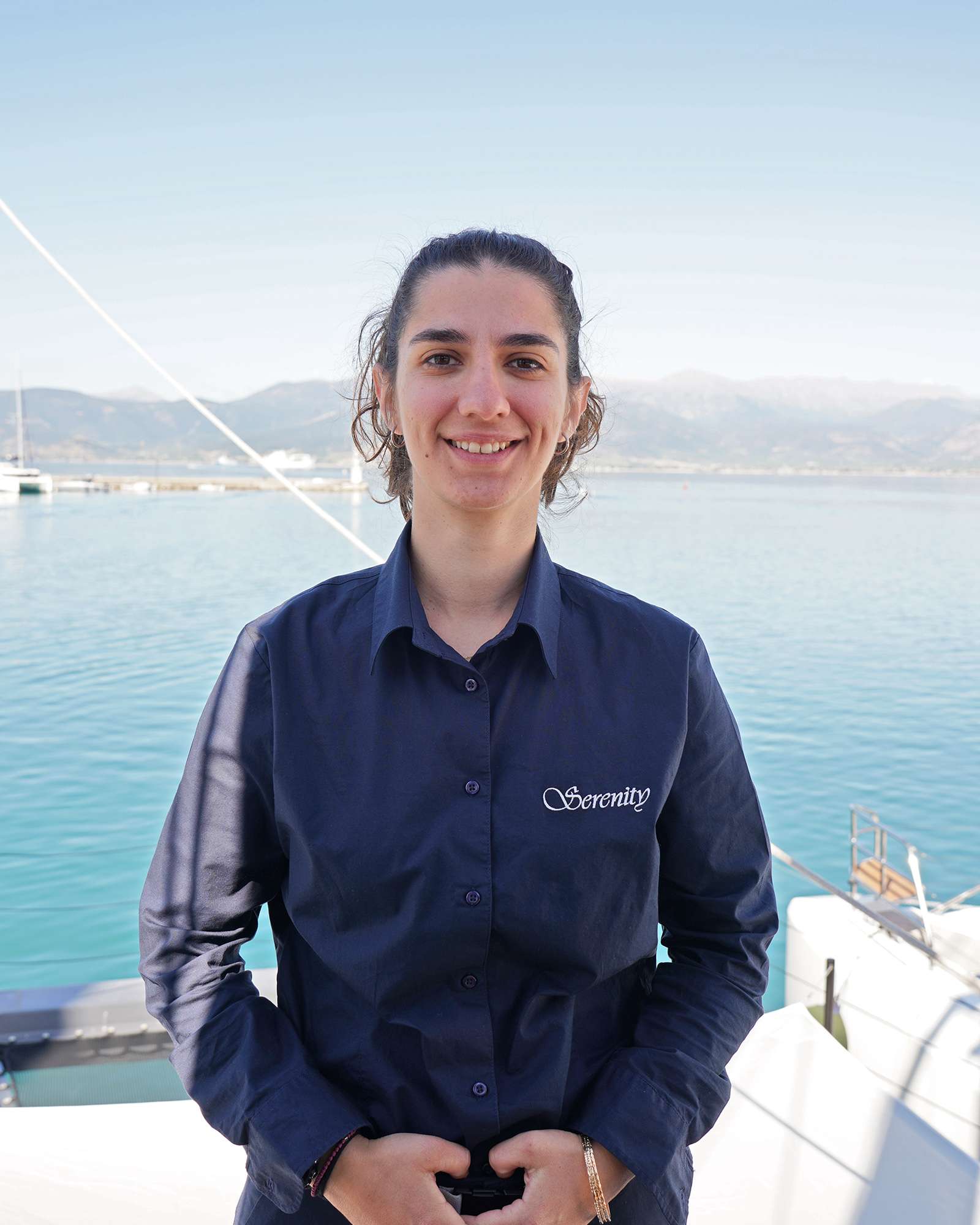 Stewardess  Angeliki Korda